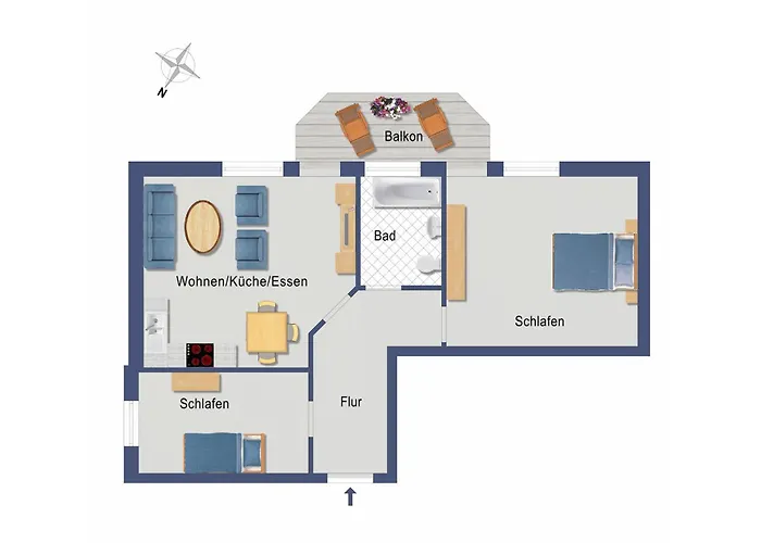 Апартаменты Haus Hans 03 *